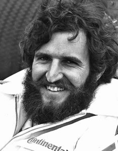 A young Harald in the late 1960s, already sporting his signature beard and moustache.