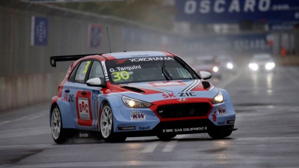The absolute boy Tarquini. You;d probably get good odds on him still doing this in 2028. (Photo: WTCR)